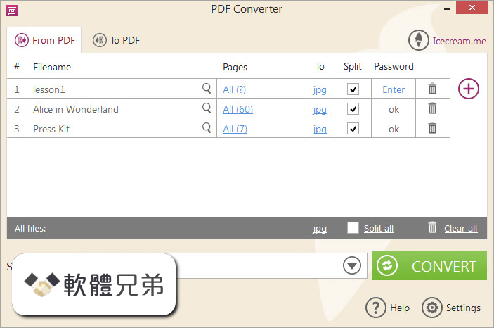 IceCream PDF Converter Screenshot 2