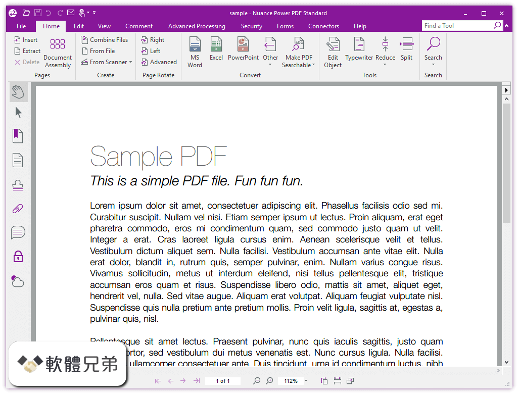 Nuance Power PDF Standard Screenshot 1