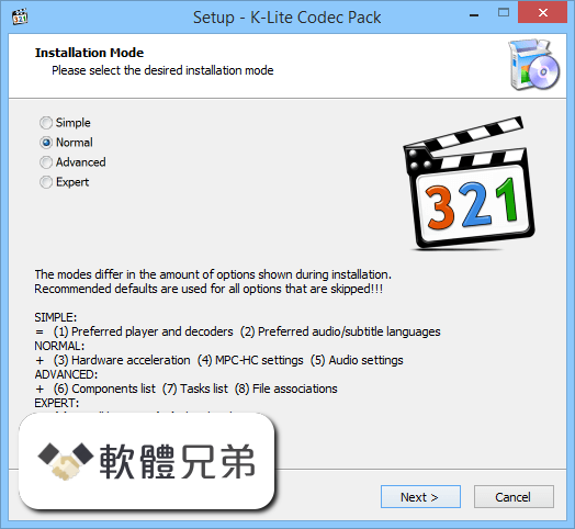 K-Lite Codec Pack Basic Screenshot 1