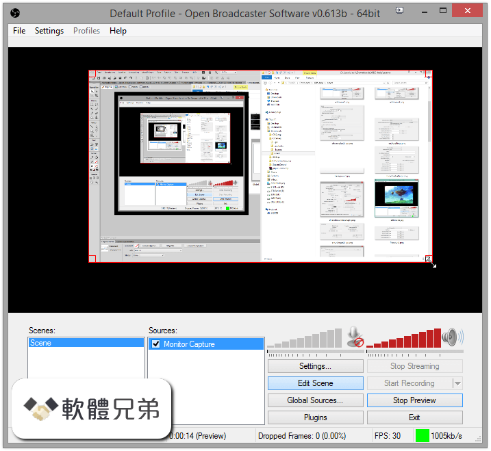 Open Broadcaster Software Screenshot 1