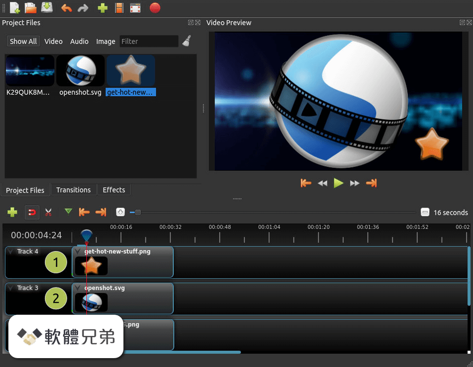 OpenShot Video Editor Screenshot 2