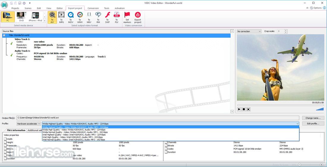VSDC Free Video Editor (64-bit) Screenshot 3