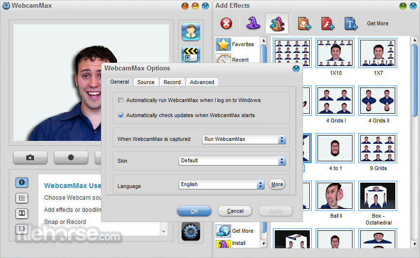 WebcamMax Screenshot 5