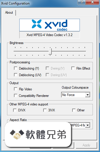 XviD Media Codec Screenshot 1